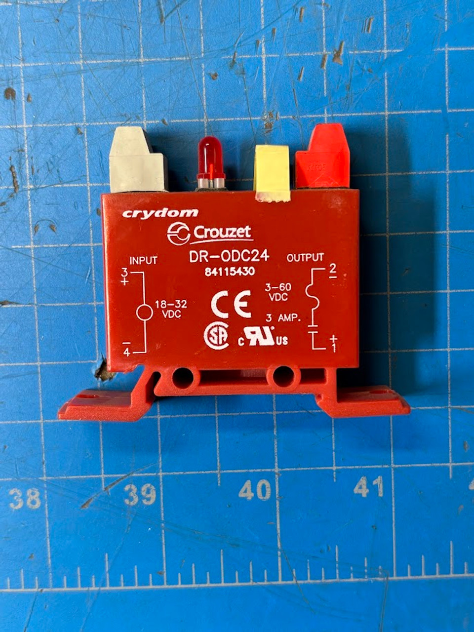 Crydom 18-32V PLC Rail Mount AC Output Relay Module DR-ODC24