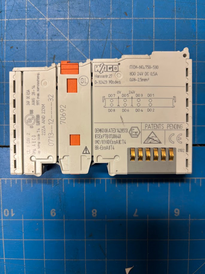 Wago Digital Output Module 8-Channel 750-530