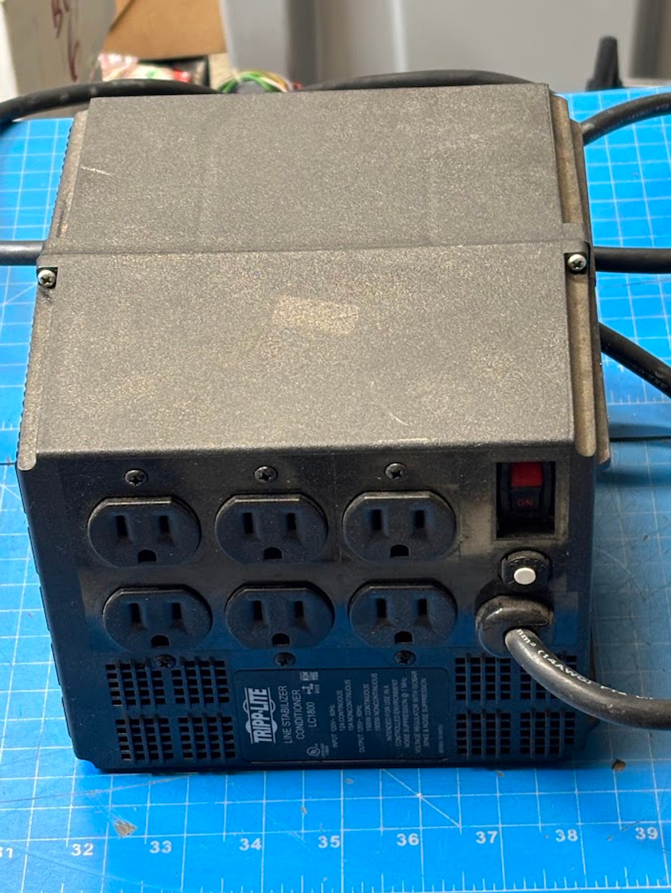 Tripp Lite 120V 12A Line Stabilizer and Conditioner Surge Protector LC1800