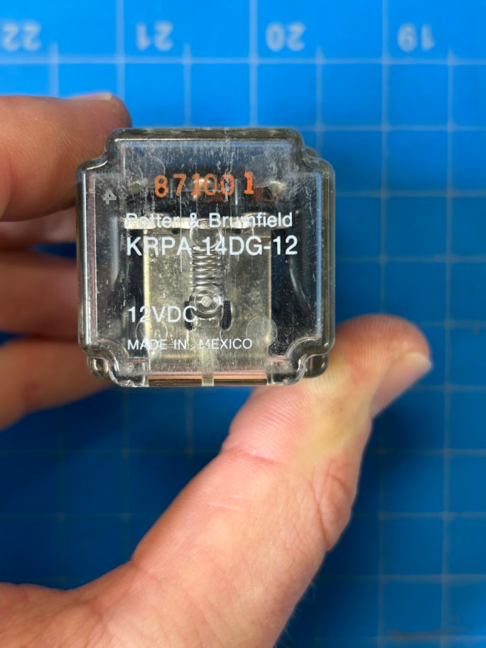 Potter & Brumfield 12V Relay KRPA-14DG-12
