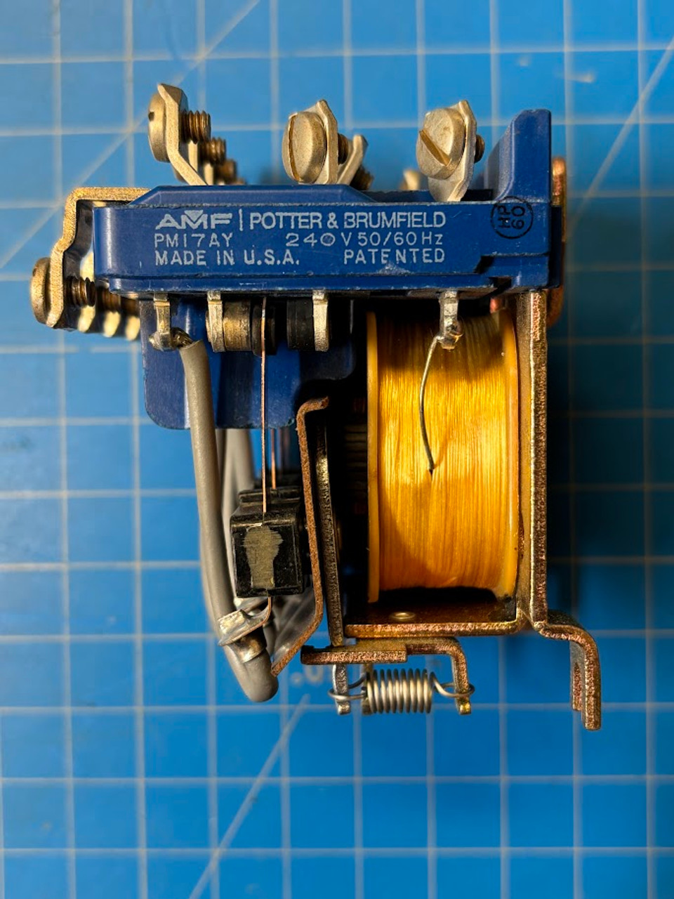 Potter & Brumfield 240V Power Relay PM17AY