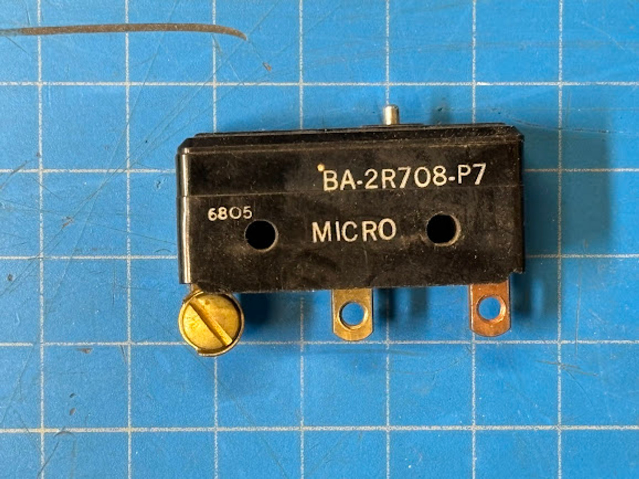 Honeywell 125V 20A Micro Limit Switch BA-2R708-P7