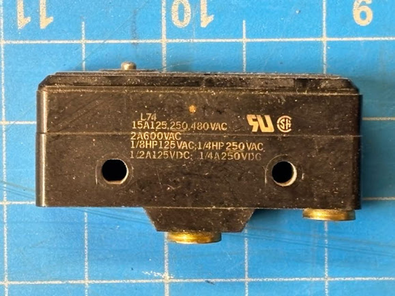 Honeywell 250VAC 15A Micro Limit Switch BZ-2R-A2