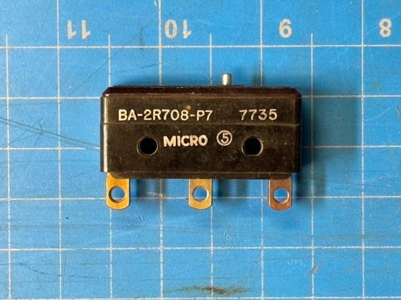 Honeywell 125VAC 20A Micro Limit Switch BA-2R708-P7