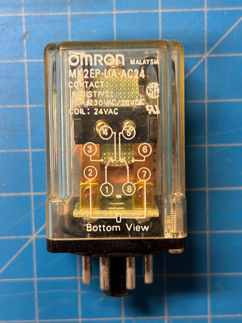 Omron 10A 230AC General Purpose Relay MK2EP-UA-AC24