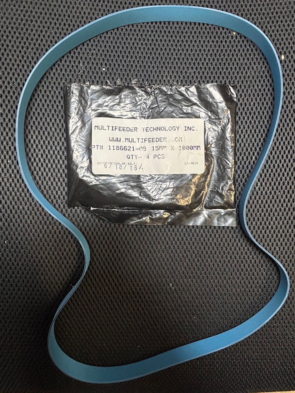 Multi Feeder MFT250ip Replacement Pulley Belt 1186621-0B