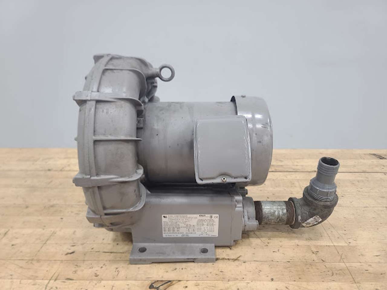 Fuji Electric 460V 3.1A 2Pole Ring Compressor Regenerative Blower Motor VFC500A-7W