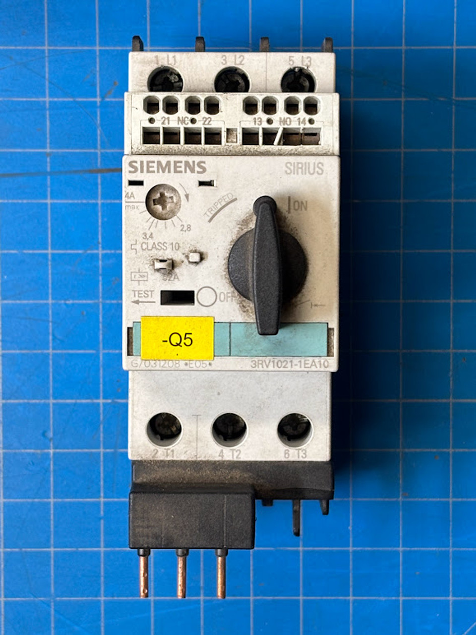 Siemens 400V 100kA Circuit Breaker 3RV1021-1EA10