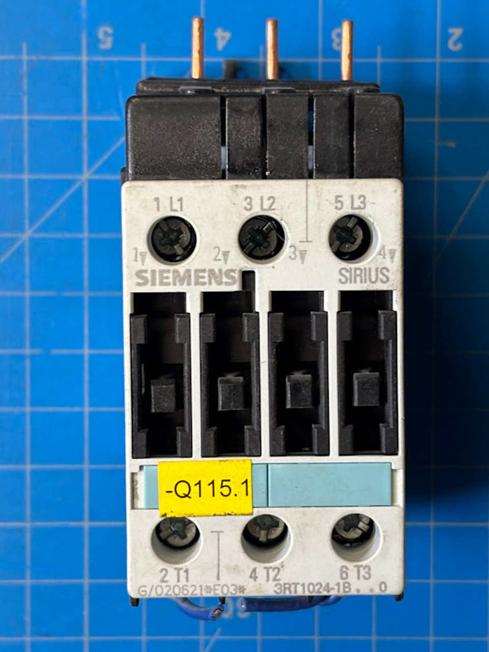 Siemens 40A 690V Circuit Breaker 3RT1024-1B