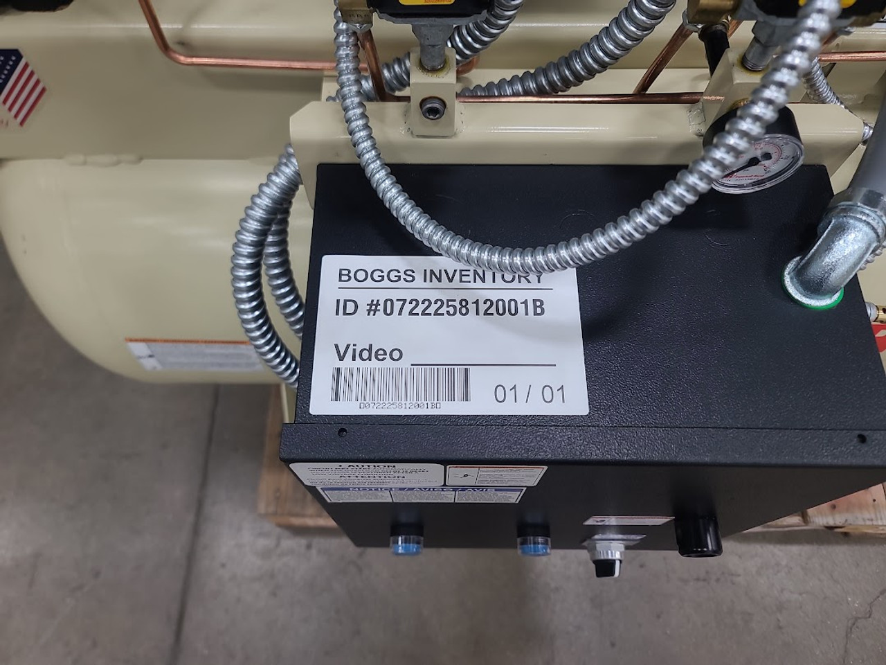 Ingersoll Rand 20hp (2 x 10HP) Premium Duplex Air Compressor, 120 Gal Tank, 3ph 70cfm 2-2545E10-P