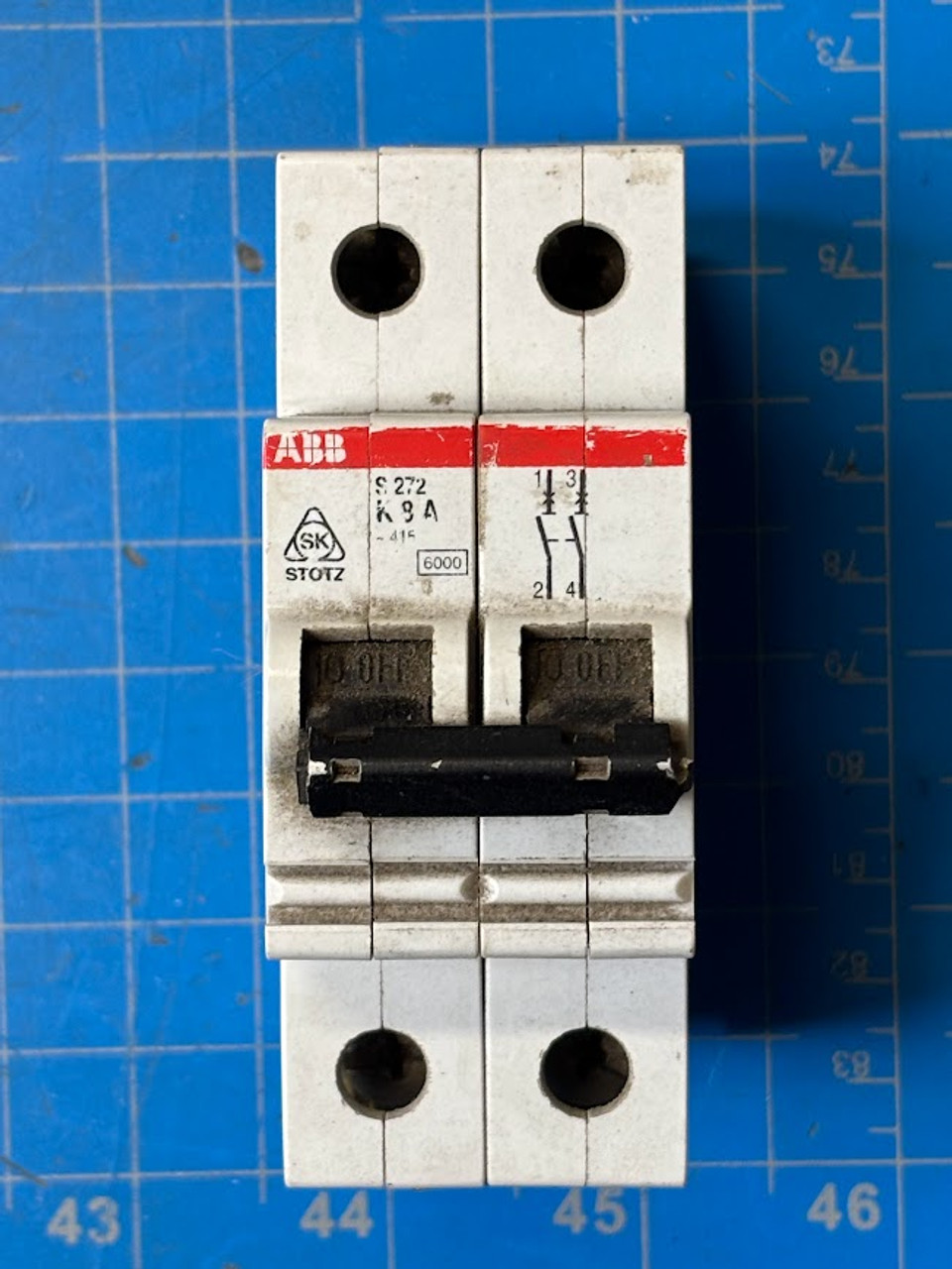 ABB 8A 2 Pole Circuit Breaker S272K8A