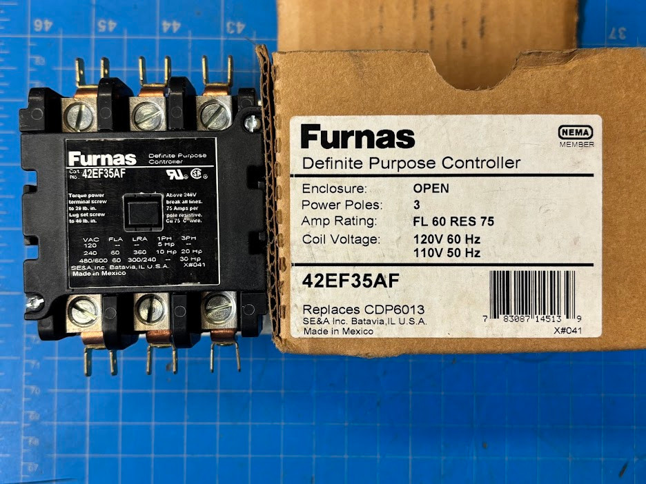 Furnas 120VAC Definite Purpose Controller 42EF35AF
