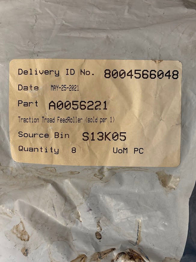 Astro Traction Tread Feed Roller A0056221