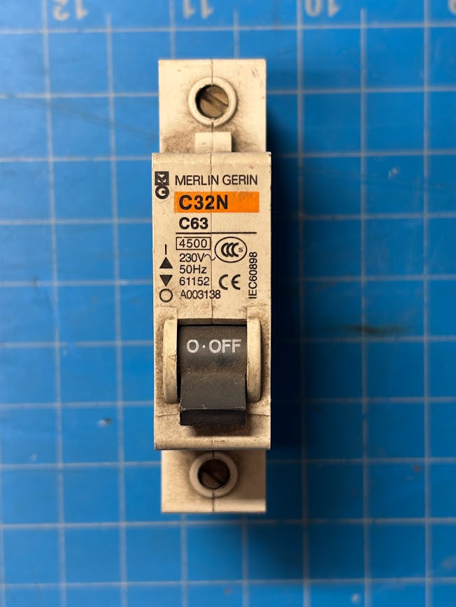 Merlin Gerin 230V Circuit Breaker C32N