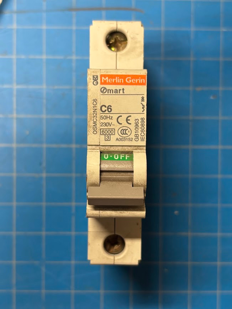 Merlin Gerin 230V Circuit Breaker C6