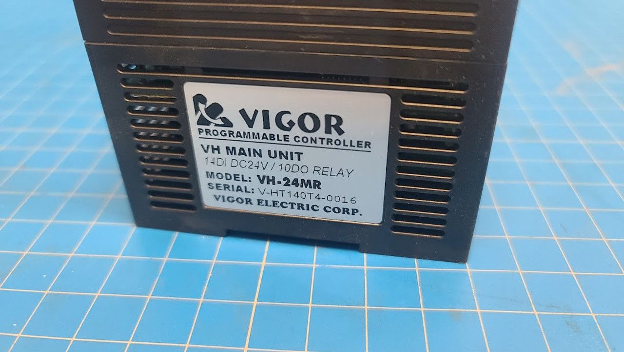 Vigor Programmable Controller 14DI 24VDC/10 DO  Relay VH-24MR