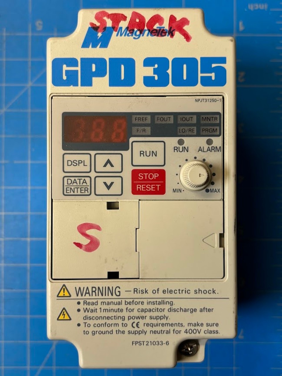MagneTek GPD305 1.8A 230V 3PH AC Motor Drive Module JDA002