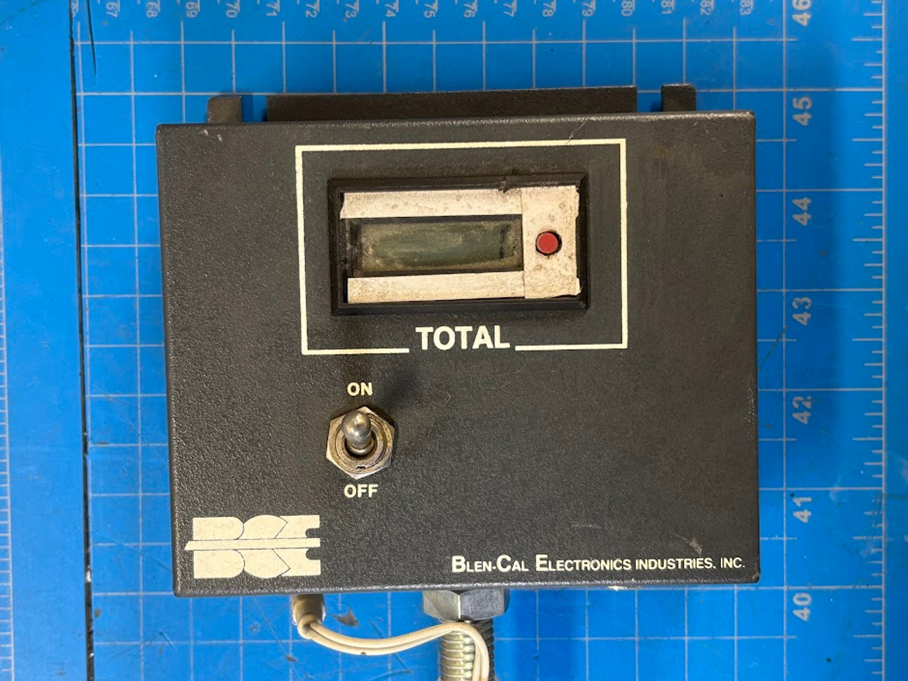 Blen-Cal Electronics Model A1RC 12VDC Digital Counter