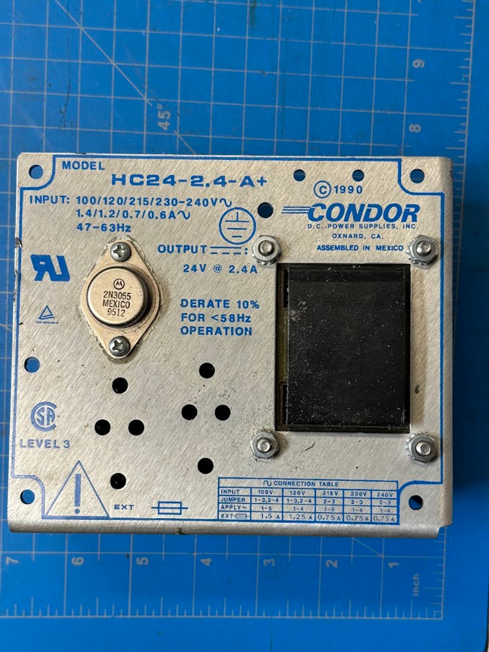 E-Z AT-95 Condor 2.4A 24V Power Supply HC24