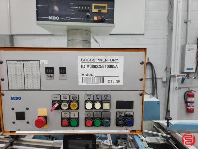 1990 MBO T102 40in Continuous Feed Paper Folder w/ 8 Page Unit, 16 Page Unit, and Mobile Delivery