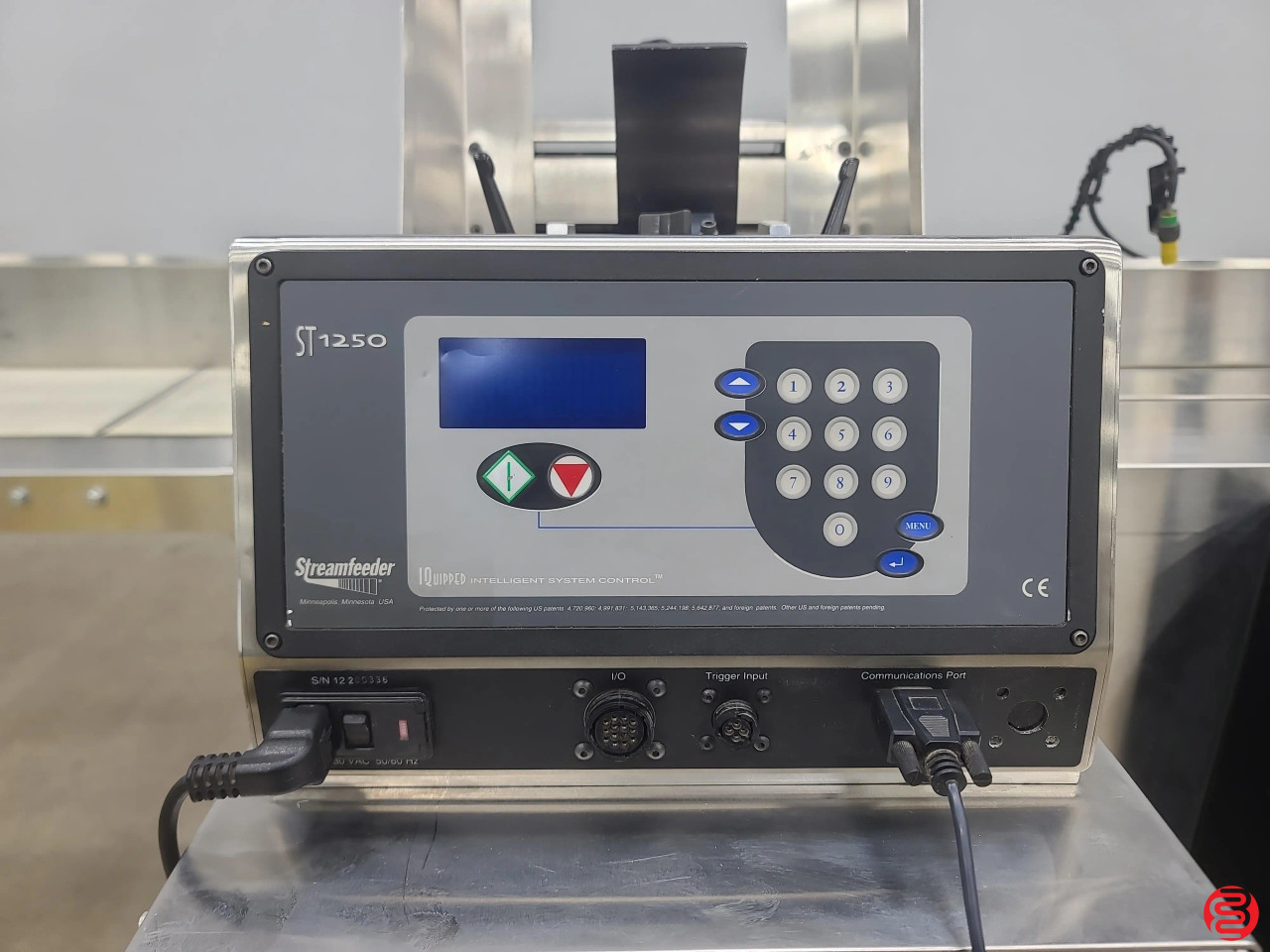 Streamfeeder ST1250 Friction Feeder w/ Continuous Conveyor