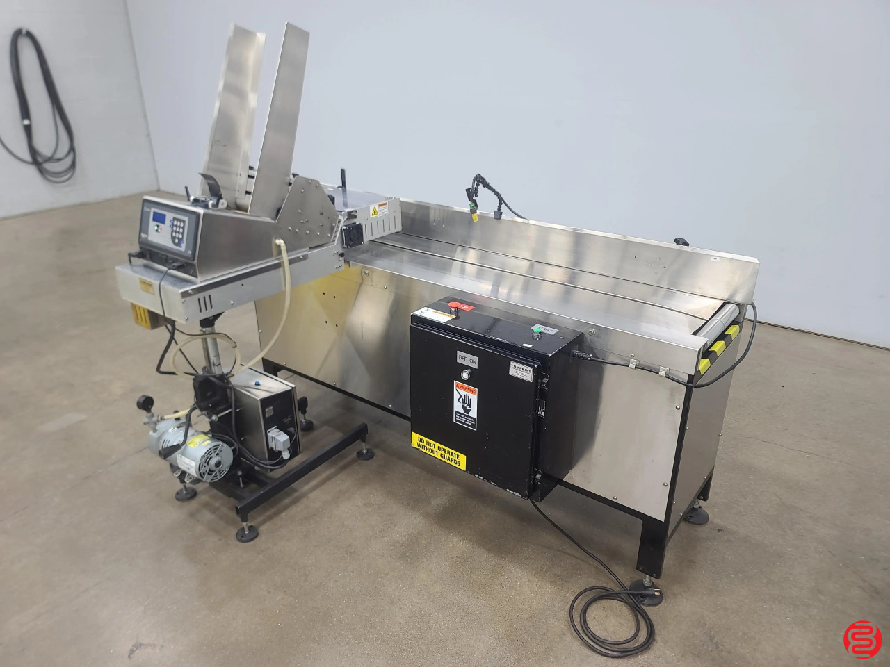 Streamfeeder ST1250 Friction Feeder w/ Continuous Conveyor