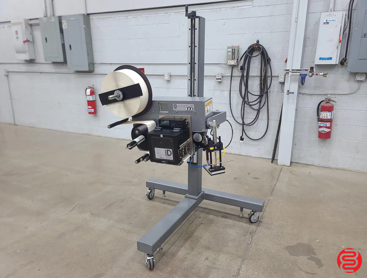 2016 ID Technology Model 252 Automatic Label Printer / Applicator