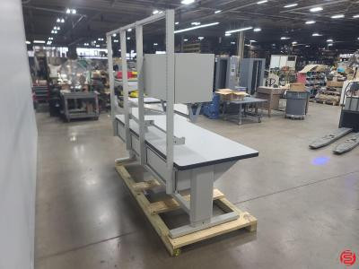 Lista Modular Working Desk w/ Shelves