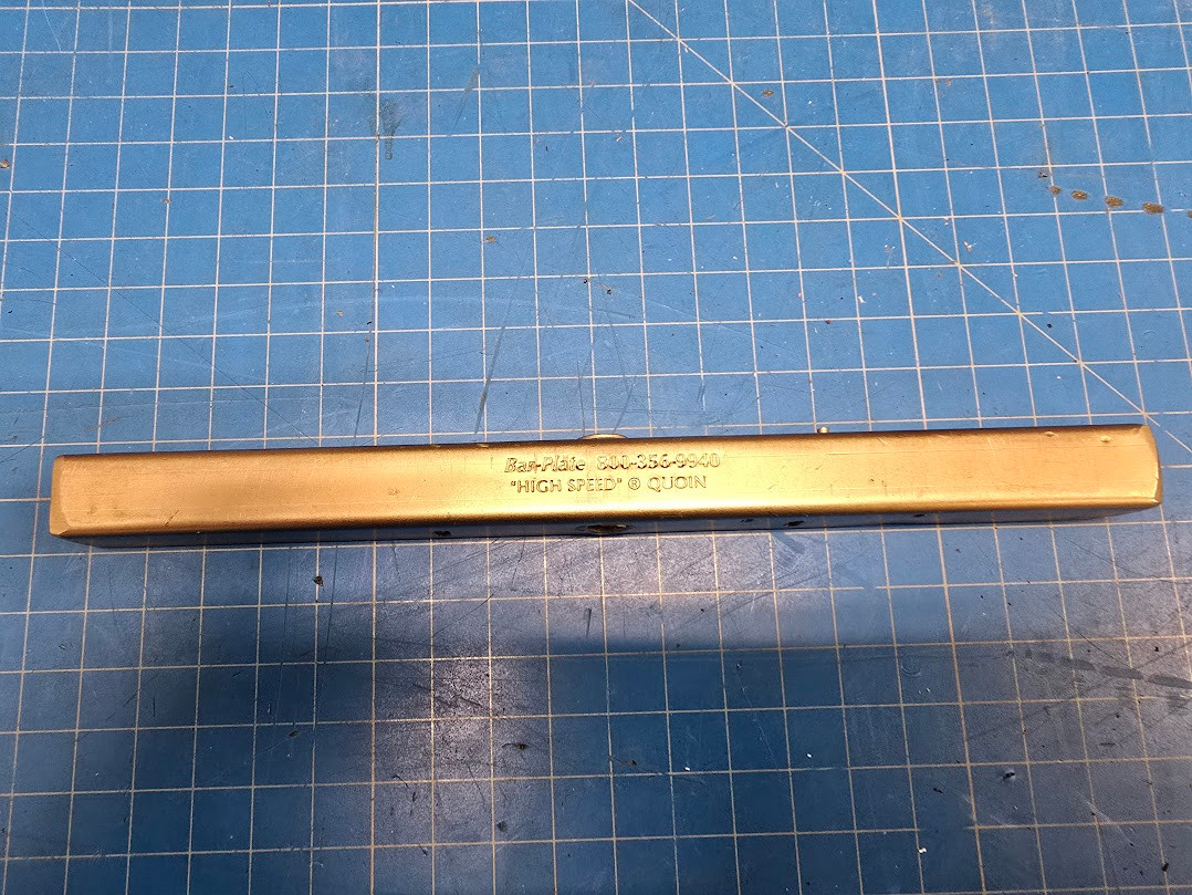 Bar-Plate High Speed Quoin 9"