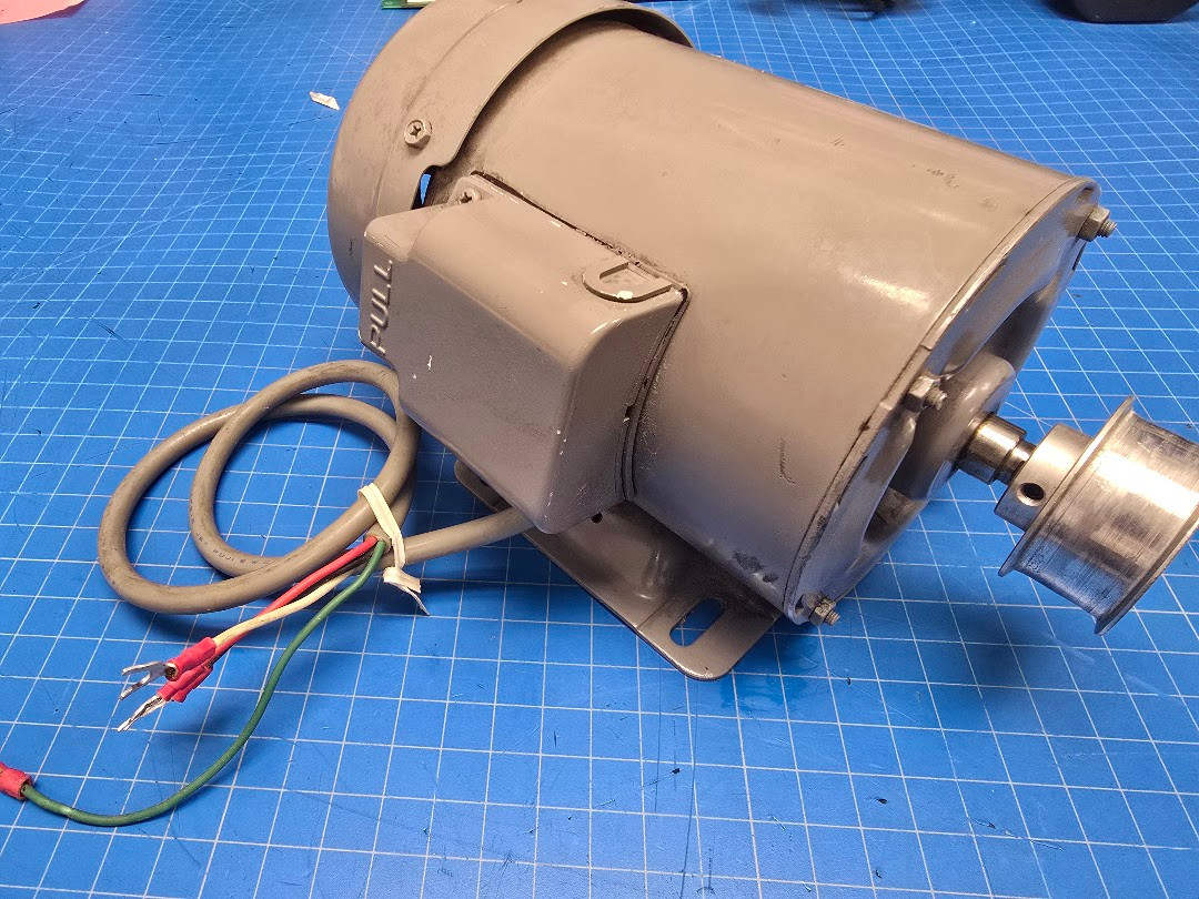 Fuji Electric 200w 4p 220/200V 1.1A 1725/1710rpm Electric Motor MLH8065M