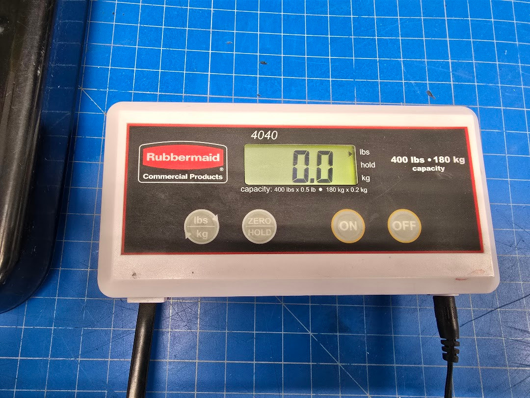 Rubbermaid 400lb / 180kg Digital Utility Scale 4040-88