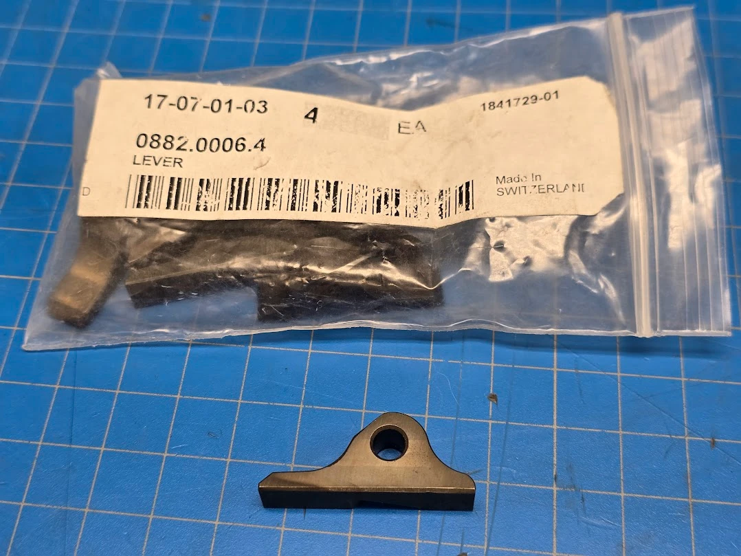 Muller Martini Cutter Operating Lever 0882.0006.4