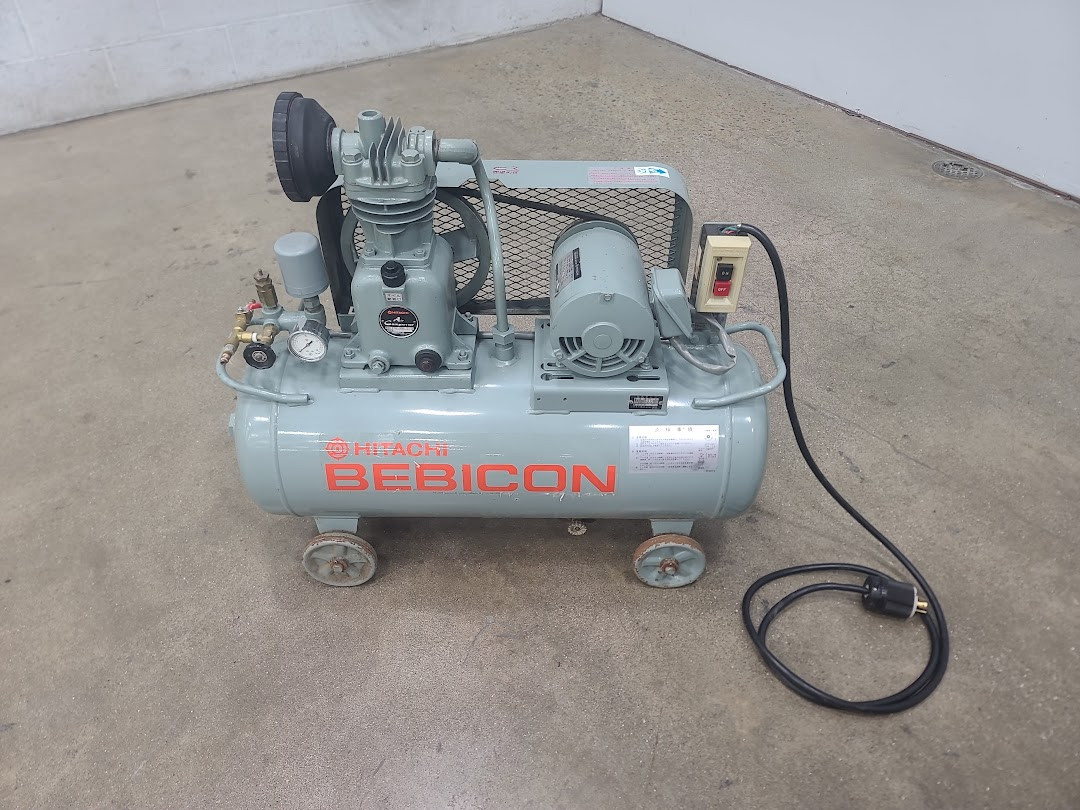 Hitachi Bebicon .75kW .93MPa 80/Lmin Air Compressor .75P-9.5V