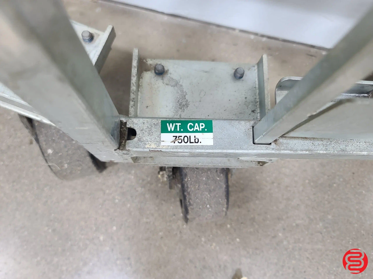 Collapsible 3 Shelf 750lb Transportation Cart