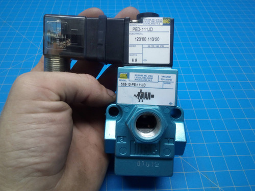 Mac Pneumatic Solenoid Valve 55B-12-PE-111JD - P01-000070