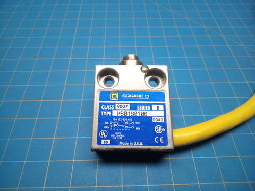 Square D 9007-MS01S0106 Compact Enclosed Limit Switch - P01-000100