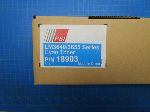 PSI ENGINEERING 18903 Cyan TONER CARTRIDGE P02-000922