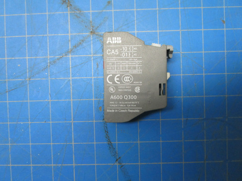 CA5-01 Auxiliary NO: Contact Block P02-001026