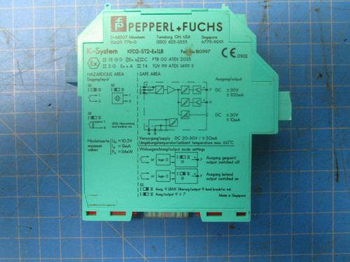 Pepperl+Fuchs Process Automation KFD2-SL2-EX2 P02-01091