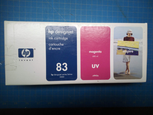 HP 83 Designjet Series 5000 Ink Cartridge Magenta C4942A