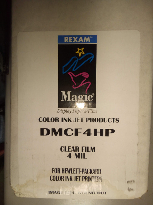 Magic 4 mil Inkjet Clear Film DMCF4HP