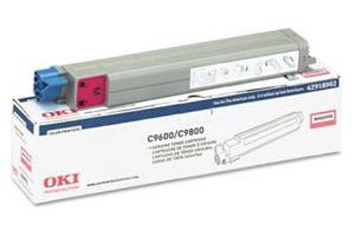 Oki / Okidata Magenta Original Toner Cartridge 42918902