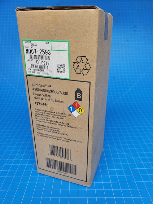 Ricoh InfoPrint Fuser Oil Belt 4100/4000/3900/3000 M0672593