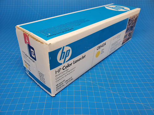 HP Color LaserJet Yellow Toner Cartridge CB542A