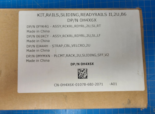 Dell Sliding Ready Rail Kit 0H4X6X