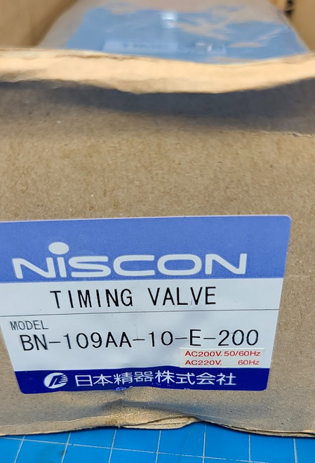 Niscon Timing Valve Timing Valve BN-109AA-10