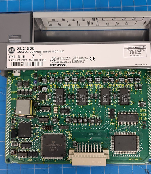 Allen-Bradley SLC 500 Analog Current Input Module 1746-NI16I
