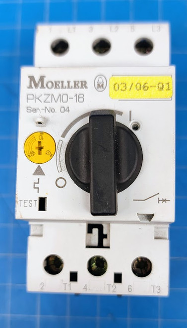 Eaton Moeller Thermal Magnetic 10-16  Amp Circuit Breaker PKZM0-16