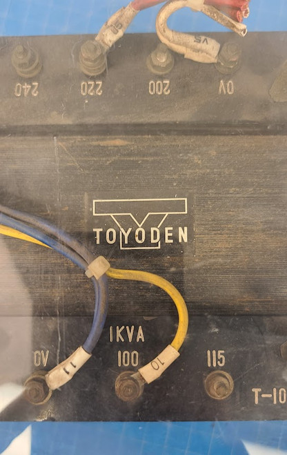 Toyoden 1KVA 240 x 110 Transformer T-10