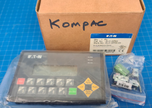 Eaton Cutler-Hammer 10 Key 160 x 32 Monochrome Graphics Panel ELC-GP02